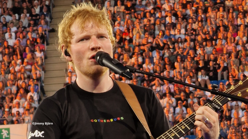 Ed-Sheeran p� Ullevi 2022