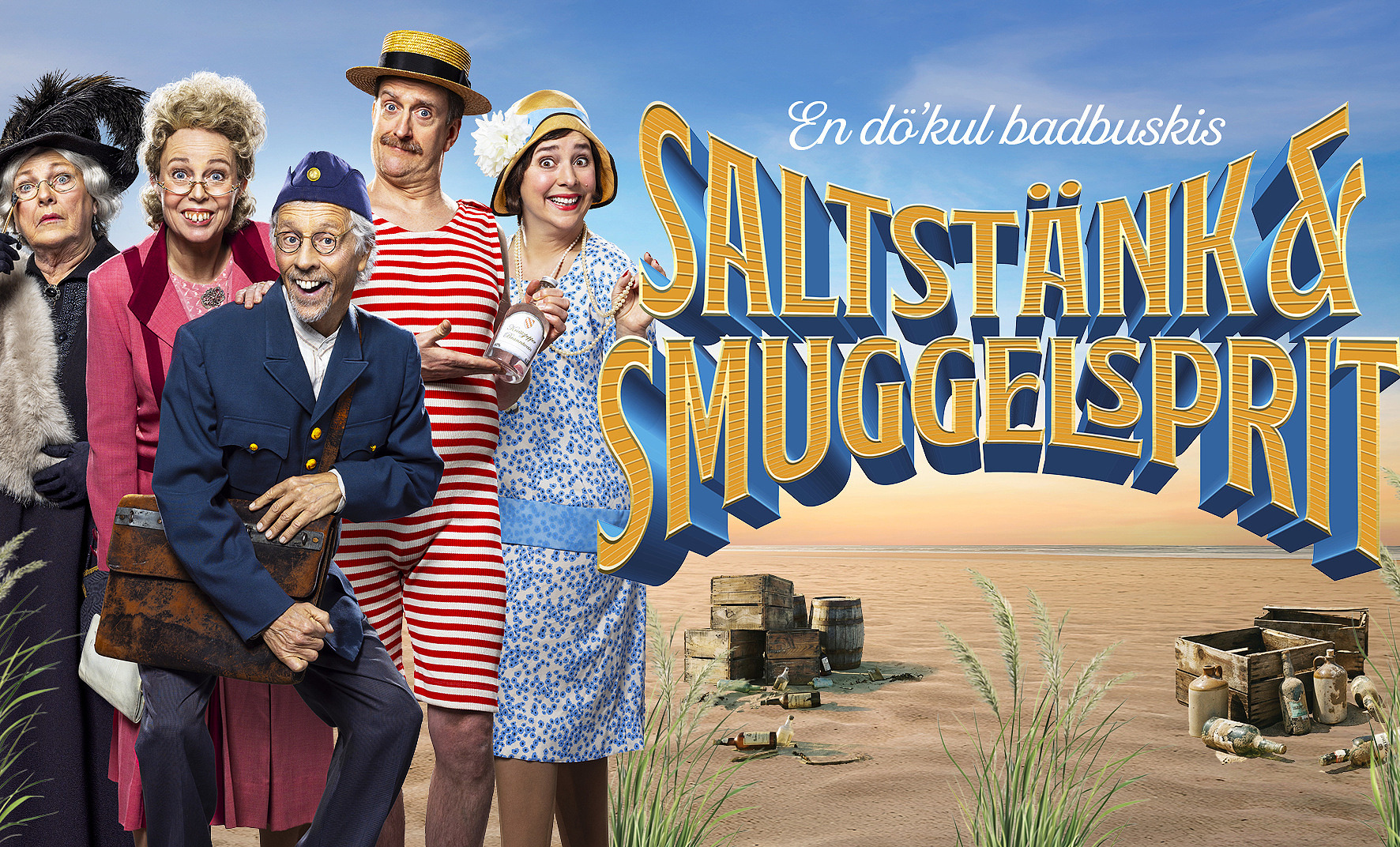 Saltst�nk och Smuggelsprit - Vallarnas Friluftsteater